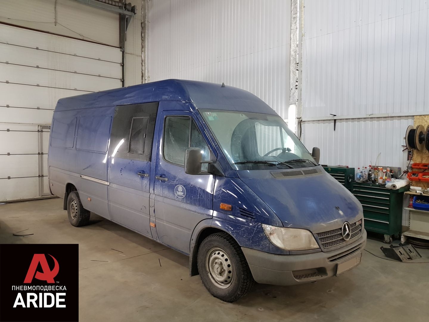 Пневмоподвеска на фургон Mercedes-Benz Sprinter