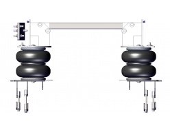Пневмоподвеска ГАЗ 3307-3309, задняя ось