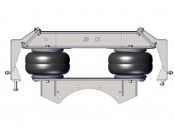 Пневмоподвеска Dongfeng C120, задняя ось 