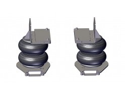 Пневмоподвеска Hyundai HD170, передняя ось