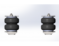 Пневмоподвеска ISUZU Elf 2024 (5 тонн, Китай), передняя ось