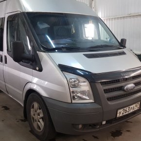 Установка задней пневмоподвески с управлением из салона ﻿Ford Transit FWD