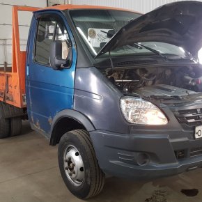 Установка передней и задней пневмоподвески с управлением из салона ﻿﻿ГАЗ (GAZ) Газель