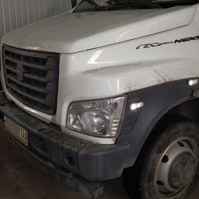 Установка передней и задней пневмоподвески  ﻿﻿ГАЗ (GAZ) Газон NEXT с системой управления из салона