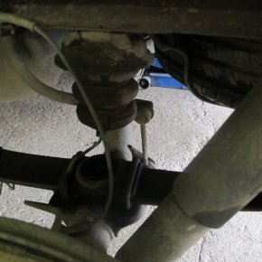 Задний мост с рессорами Fiat Doblo