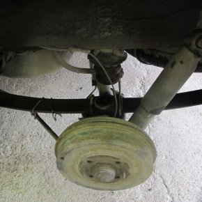 Задний мост с рессорами Fiat Doblo