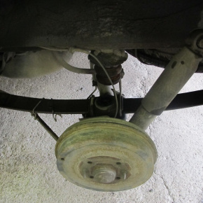 Задний мост с рессорами Fiat Doblo