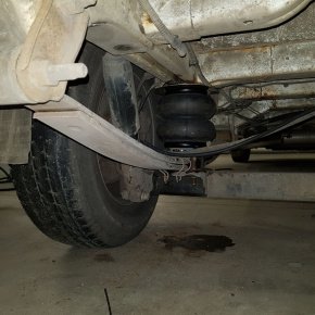 Пневмоподвеска Aride на FIAT Ducato, Peugeot Boxter, Citroen Jumper, задняя ось, усиленный