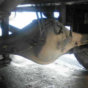 Задний мост с рессорой Mitsubishi/Fuso Canter C