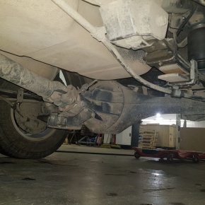 Пневмоподвеска на заднюю ось Mitsubishi L200, 5 поколение, комфортный