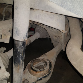 Задняя подвеска Mitsubishi Pajero