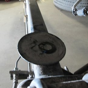 Задний мост с рессорами Ford Transit FWD 2016