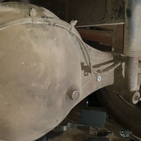 Задняя ось Hyundai Mighty EX8