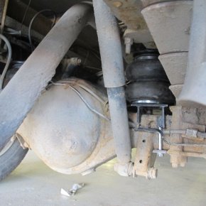 Пневмоподвеска на заднюю ось Isuzu Elf 35