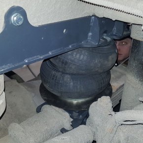 Пневмоподвеска на заднюю ось KАМАЗ 43118