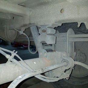 Задний мост с рессорами MB Sprinter 315, высокий мост