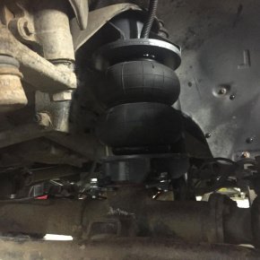 Пневмоподвеска на УАЗ Патриот, передняя ось