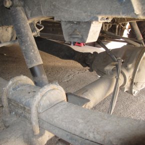 Задний мост с рессорой Volkswagen Crafter 35