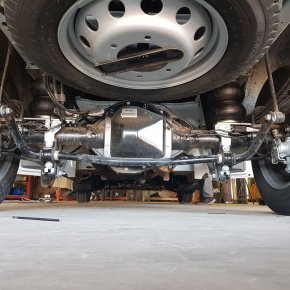 Пневмоподвеска на заднюю ось Ford Transit спарка RWD 2000-2018