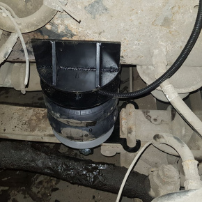 Пневмоподвеска на переднюю ось КАМАЗ 4308 (Камазенок) один отбойник