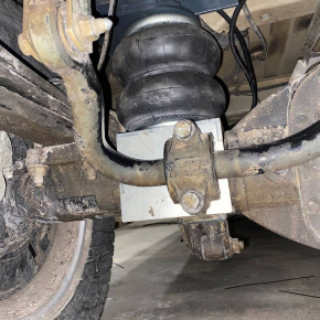 Пневмоподвеска задняя VOLKSWAGEN Crafter NF, двухскатная ошиновка моста