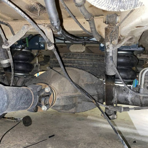 Пневмоподвеска задняя VOLKSWAGEN Crafter NF, двухскатная ошиновка моста