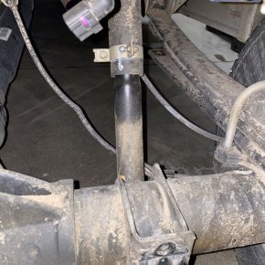 Подвеска задняя VOLKSWAGEN Crafter NF, двухскатная ошиновка моста