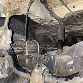 Подвеска задняя VOLKSWAGEN Crafter NF, двухскатная ошиновка моста