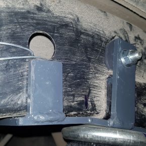 Пневмоподвеска на заднюю ось Mitsubishi L200, 5 поколение (рестайлинг)