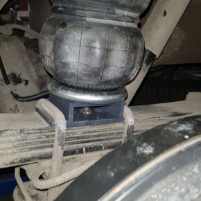 Пневмоподвеска на заднюю ось Mitsubishi L200, 5 поколение (рестайлинг)