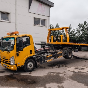 Пневмоподвеска на Isuzu ELF 9.5