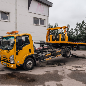 Пневмоподвеска на Isuzu ELF 9.5