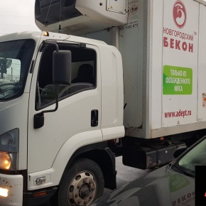 Установка пневмоподвески передней и задней оси на ISUZU Forward 