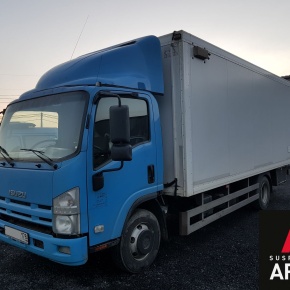 Установка пневмоподвески на заднюю ось ISUZU NP75