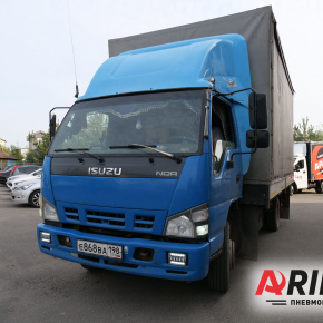 Пневмоподвеска на Isuzu NQR