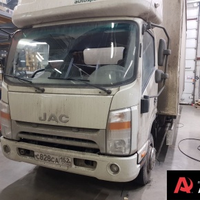 Установка пневмоподвески на JAC N-80