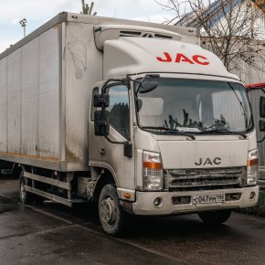 Пневмоподвеска на JAC N-80