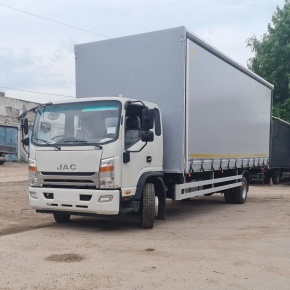 Установка вспомогательной пневмоподвески на JAC N120