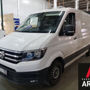 Установка пневмоподвески на заднюю ось Volkswagen Crafter 2017 (04.06.2018)