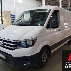 Установка пневмоподвески на заднюю ось Volkswagen Crafter 2017 (04.06.2018)