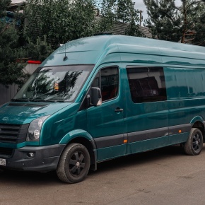 Пневмоподвеска на Volkswagen Crafter