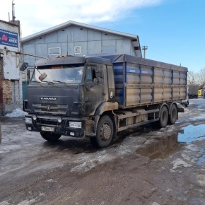 Установка пневмоподвески Камаз 65115