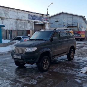 Полная пневмоподвеска УАЗ Патриот