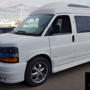 Установка пневмоподвески на ﻿Chevrolet Express 1500