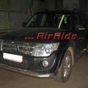 Пневмоподвеска на Mitsubishi Pajero 4