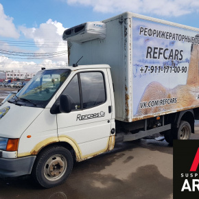 Установка пневмоподвески на заднюю ось Ford Transit RWD 1998