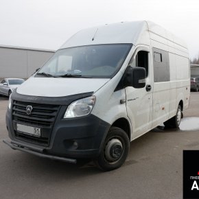 Установка полной пневмоподвески на цельнометаллическую Газель Next