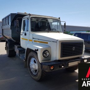 Установка пневмоподвески на заднюю ось Газон 3307 Самосвал