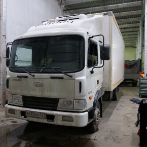 Пневмоподвеска на Hyundai HD120