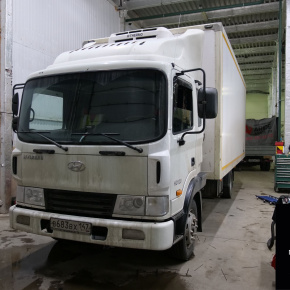 Пневмоподвеска на Hyundai HD120